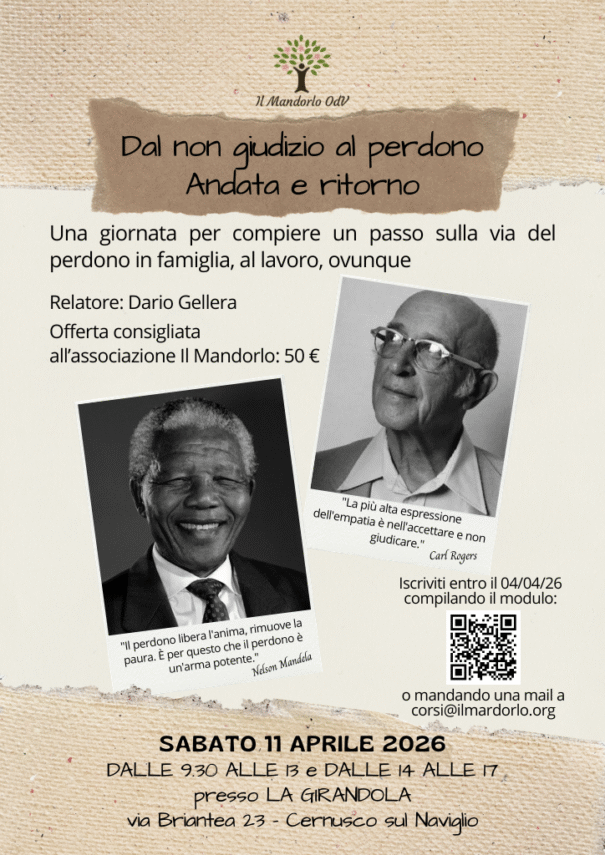 Dal non giudizio al perdono – Andata e ritorno